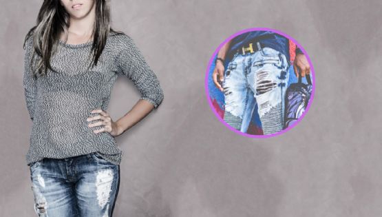 ¿Cuál es la tendencia principal de los jeans rotos para esta temporada 2025?
