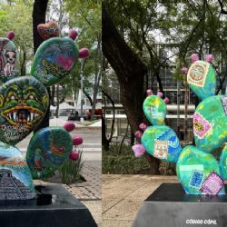 Nopal, arte y futuro: la CDMX presenta exposición rumbo al Mundial 2026