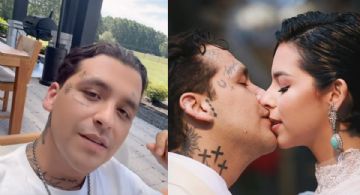 Ángela Aguilar y Christian Nodal están de aniversario, pero no hay festejo; él lanza una canción