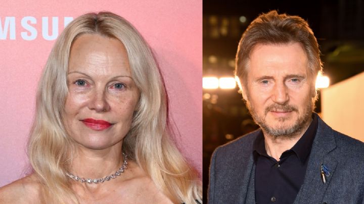 ¿Amistad o algo más?, esta es la relación entre Liam Neeson y Pamela Anderson