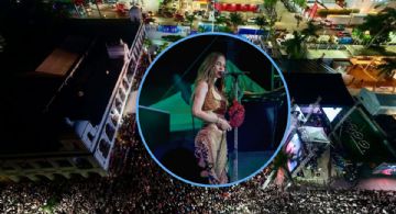 Belinda desata la locura en Veracruz: lleno total y dueto sorpresa de ‘Mentiras, La Serie’ | VIDEO