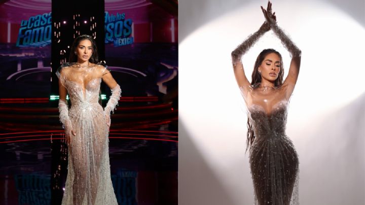 La Casa de los Famosos México: Galilea Montijo luce despampanante con 'vestido de hielo' | VIDEO
