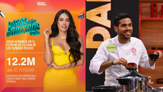 La Casa de los Famosos vs. MasterChef Celebrity; ¿quién ganó el rating?