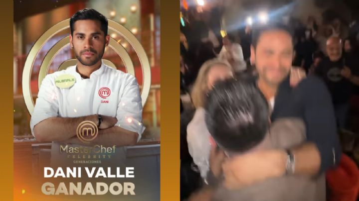 MOMENTO EXACTO en el que Dani Valle se corona como el nuevo ganador de MasterChef México 2025