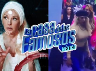 MOMENTO EXACTO en el que Olivia Collins es atendida de emergencia en La Casa de los Famosos México
