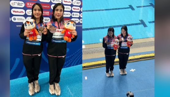 Orgullo mexicano: ellas son las gemelas mexicanas que ganaron medalla en Mundial de Clavados