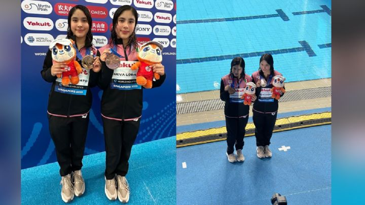 Orgullo mexicano: ellas son las gemelas mexicanas que ganaron medalla en Mundial de Clavados