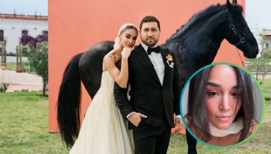 Ale Capetillo revela el vestido de novia que no alcanzó a usar en su boda con Nader Shoueiry | VIDEO