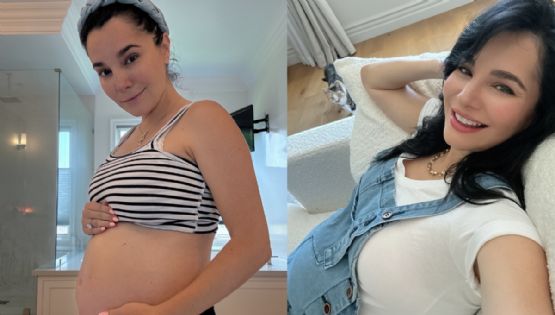 MOMENTO EXACTO en que Martha Higareda le dice a su bebé lo mucho que lo esperan