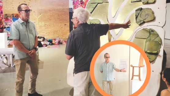 Peter Glassford ofrece charla sobre su obra 'La silla partera y el accidente'