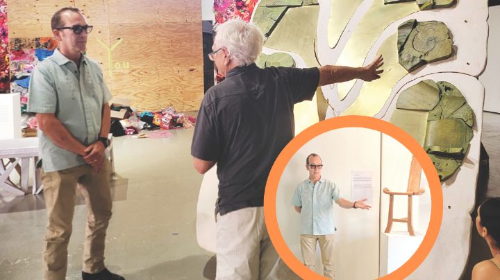 Peter Glassford ofrece charla sobre su obra 'La silla partera y el accidente'