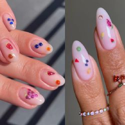 Nails artists recomiendan este estilo de manicura súper colorido que está en tendencia en 2025