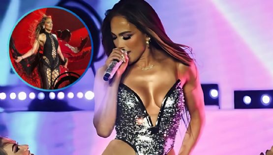 Jennifer Lopez domina el escenario en Kazajistán pese a inesperada visita de un grillo | VIDEO