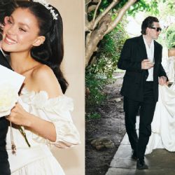 Nicola Peltz y Brooklyn Beckham renuevan votos; usa el vestido de una mujer importante en su vida