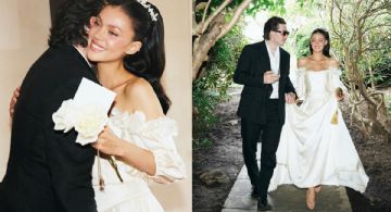 Nicola Peltz y Brooklyn Beckham renuevan votos; usa el vestido de una mujer importante en su vida