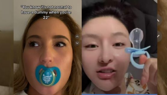 Chupones para adultos: moda viral que preocupa a médicos; ¿alivio emocional o riesgo para la salud?