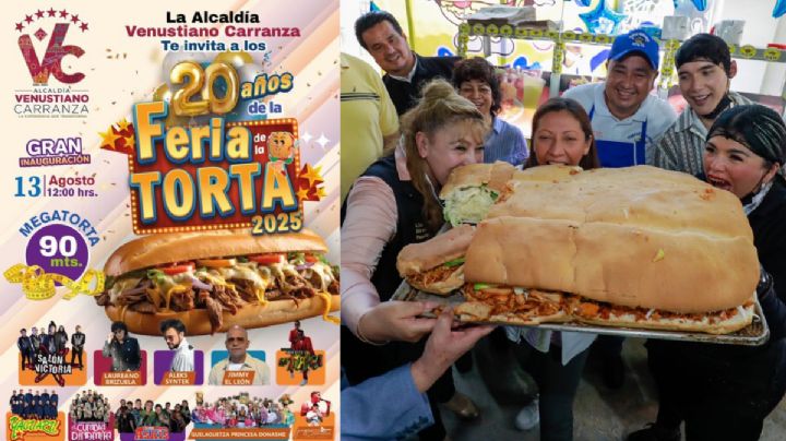Arranca la Feria de la Torta 2025: buscarán romper récord mundial; ¿lo lograrán?