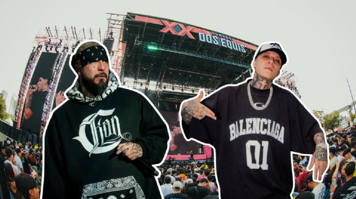 Santa Fe Klan y Dharius protagonizan encontronazo en el Festival Dale Mixx en Monterrey | VIDEO