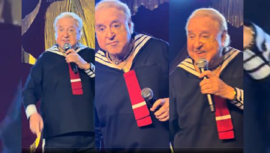 ¿'Quico' extraña a 'Chespirito'?, así reaccionó al confundir a un fan con Roberto Gómez | VIDEO