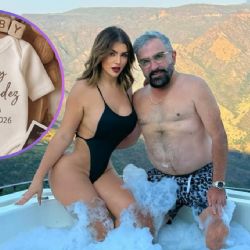 Vicente Fernández Jr. y Mariana González revelan el sexo de su bebé en programa en vivo | VIDEO