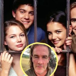James Van Der Beek, apoyado por Katie Holmes y todo Dawson’s Creek en lucha contra el cáncer