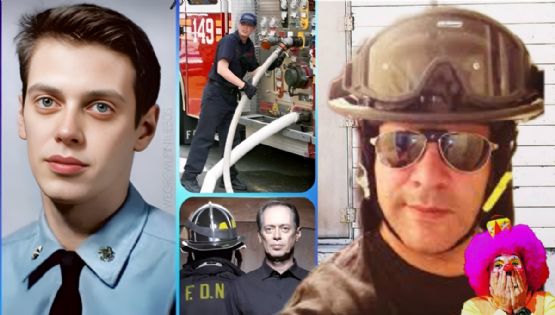 ¡Bomberazos! 'Platanito Show' y Steve Buscemi se recuerdan como héroes en el 'Día del Bombero'