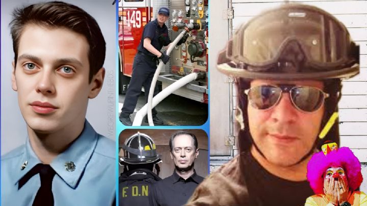 ¡Bomberazos! 'Platanito Show' y Steve Buscemi se recuerdan como héroes en el 'Día del Bombero'