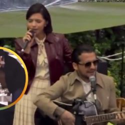 Ángela Aguilar y Christian Nodal callan críticas al cantar ‘Eso y más’ de Joan Sebastian como muestra de su amor | VIDEO