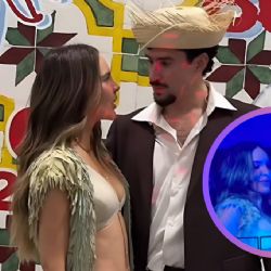 Belinda y Bad Bunny impactan con sensual baile en Puerto Rico; fans enloquecen con encuentro | VIDEO