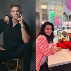 Martha Higareda y Lewis Howes comparten la sorpresa de su embarazo doble y los riesgos que enfrentan