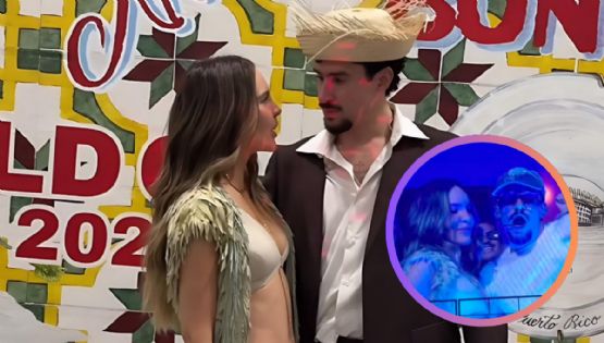 Belinda y Bad Bunny impactan con sensual baile en Puerto Rico; fans enloquecen con encuentro | VIDEO