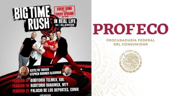 Gira de Big Time Rush en México desata demanda colectiva ante Profeco por cobros excesivos