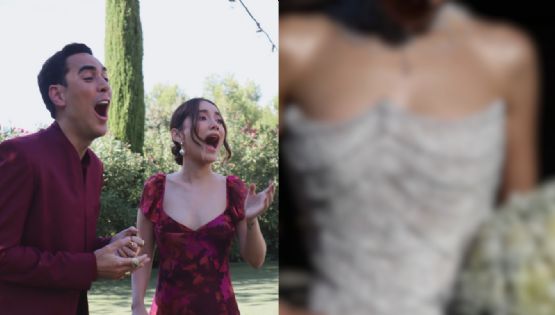 ¡Impresionante! Así luce Lupita Villalobos en su esperado vestido de novia | VIDEO