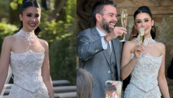 Lupita Villalobos se casa en España con elegante boda mexicana; así fue el momento | VIDEO