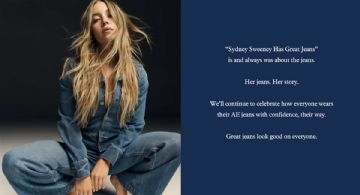American Eagle responde especulaciones por anuncio con Sydney Sweeney; alimenta la polémica