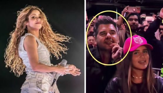 MOMENTO EXACTO en que Shakira cautiva a su ex Antonio de la Rúa, captado en su show de CDMX