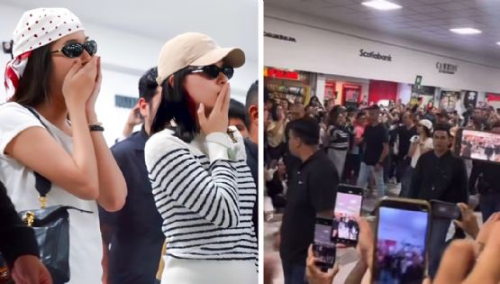FreenBecky llega a México: dueto de influencers tailandesas genera tumultos en aeropuerto de CDMX