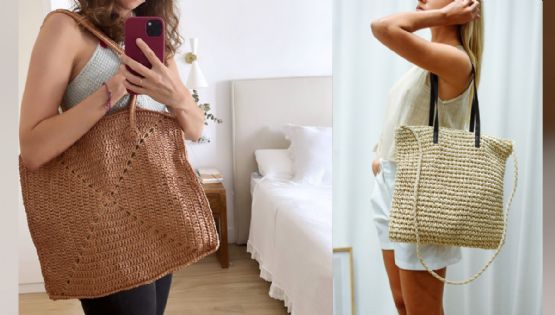Descubre el bolso de rafia que transformará tu look en segundos