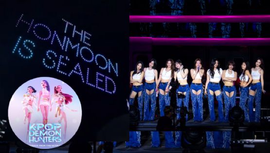 Twice lo hace canon: sellan la 'Honmon' de 'K-pop Demon Hunters' en Lollapalooza | VIDEO