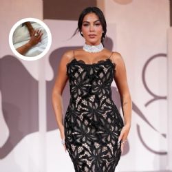 Georgina Rodríguez luce espectacular en el Festival de Cine de Venecia