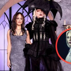 Así se ve Lady Gaga en su esperado papel para la serie Merlina | FOTO