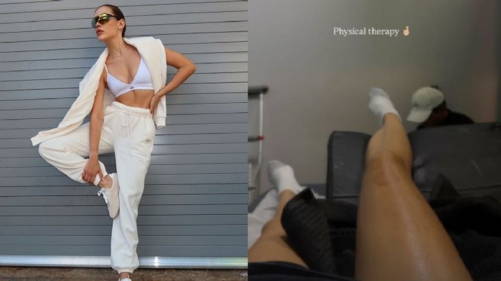 Así luce Michelle Salas después del terrible accidente que le dejó una grave lesión
