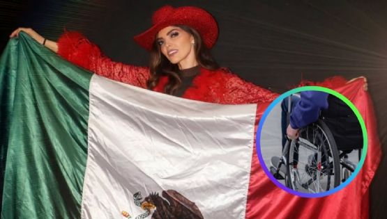 Ana Bárbara reaparece en silla de ruedas tras fuerte accidente en concierto