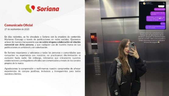 Soriana desmiente colaboración con Marianne Gonzaga tras polémica en redes