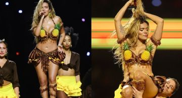 NFL con sabor latino: Karol G deslumbra en el show de medio tiempo | VIDEO