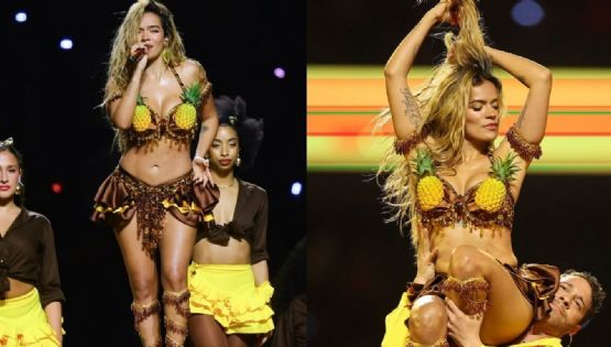 NFL con sabor latino: Karol G deslumbra en el show de medio tiempo | VIDEO